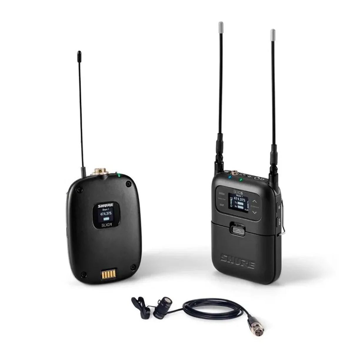 SHURE SLXD15/85 Sistema Bodypack inalambrico portatil con lavalier WL185