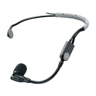 SHURE SM35-XLR Micrófono condensador de diadema para actuación, preamplificador XLR
