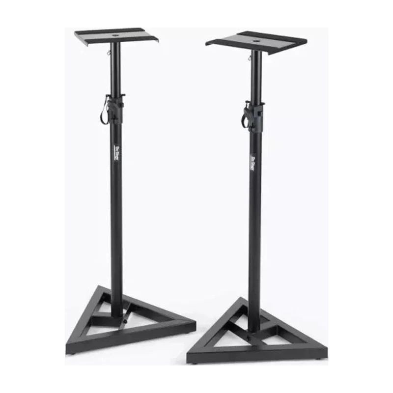 ON-STAGE SMS6000-P Par de pedestales para monitores de estudio, color negro