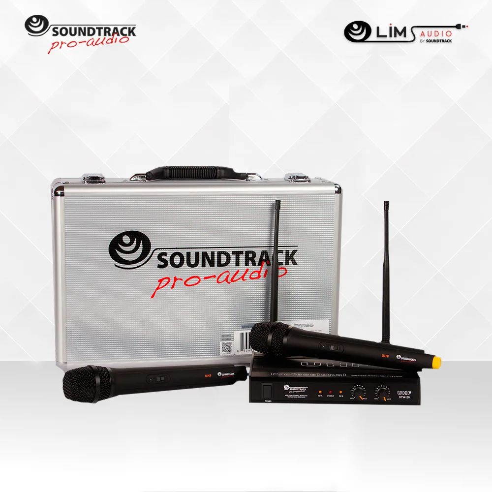 STW-28HU2 Micrófono inalámbrico UHF de dos canales