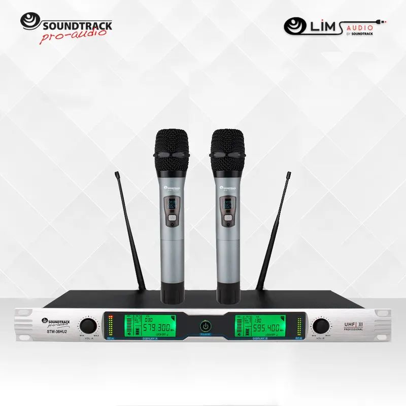 STW-36HU2 Micrófono inalámbrico UHF de dos canales