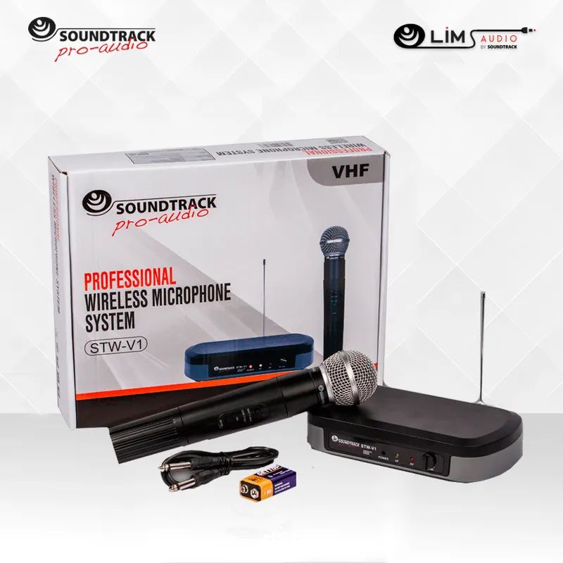STW-V1 Micrófono inalámbrico VHF de 1 canal