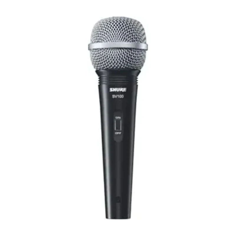 SHURE SV100 Microfono dinamico para voz con cable XLR-Plug jack 6.3 mm