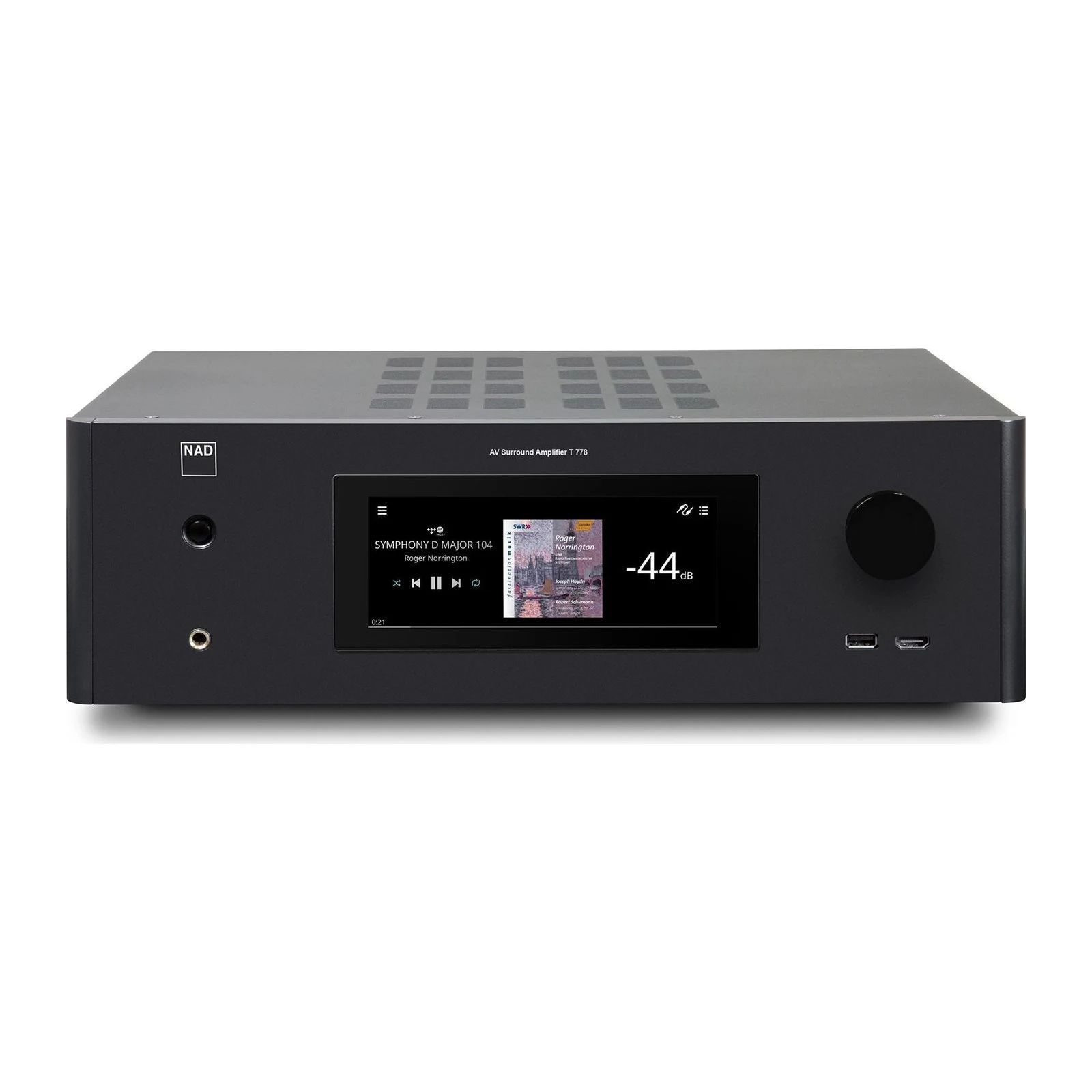 NAD T 778 — Receptor AV 9.2 Canales con BluOS y Dirac Live
