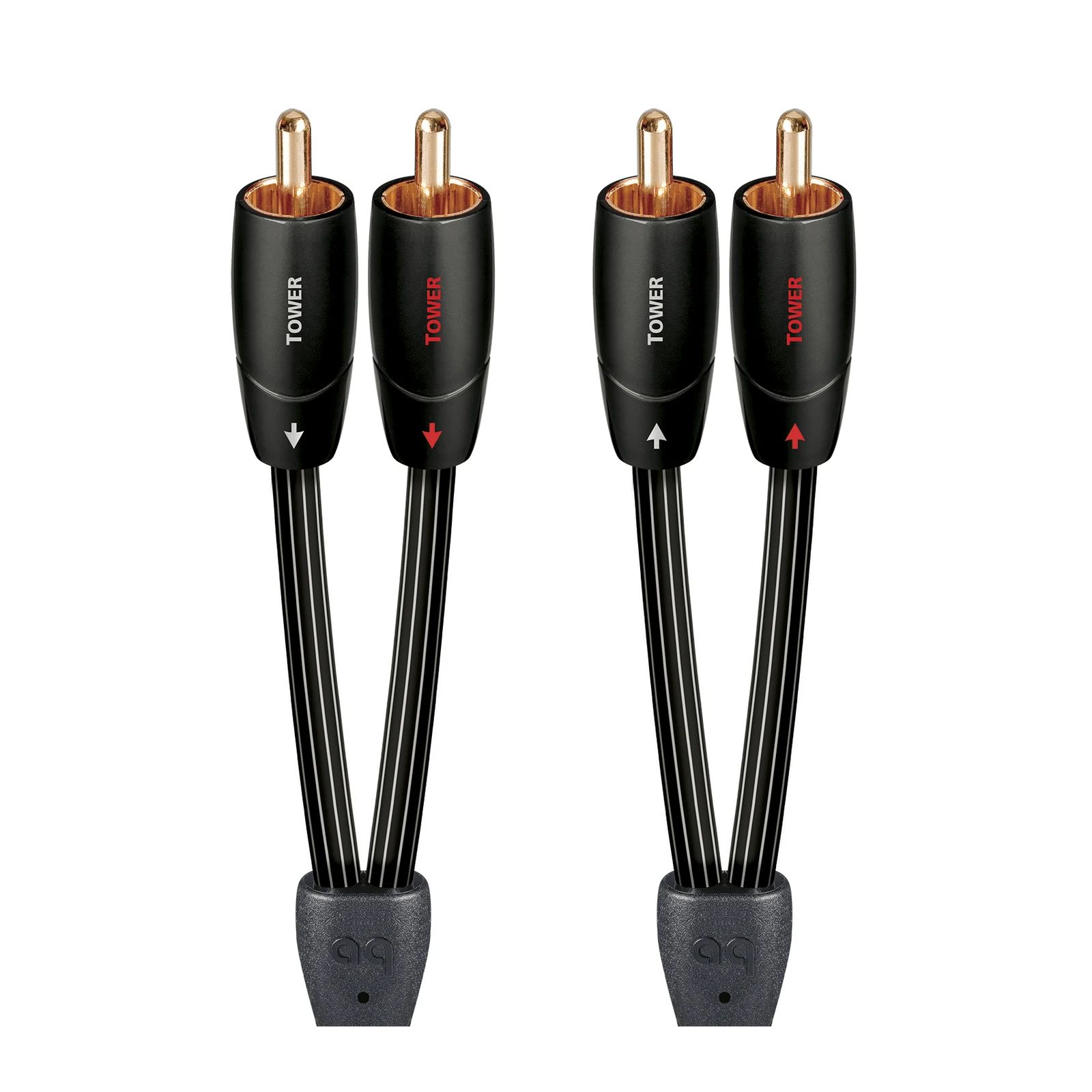 AudioQuest Tower — Cable de Audio RCA a RCA, 1.5 m