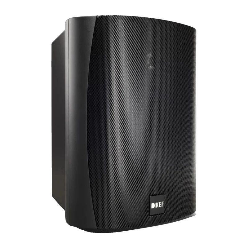 KEF Ventura 5 — Bocina de Exterior Resistente a la Intemperie (Negro)