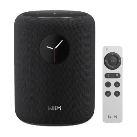 WiiM Sound — Bocina inteligente Hi-Res con pantalla táctil
