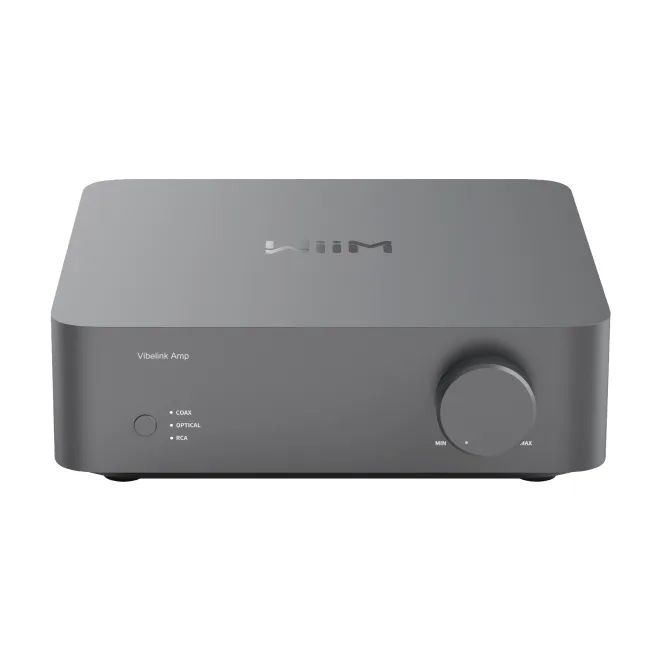 WiiM Vibelink Amp — Amplificador de potencia de 100 W con DAC premium
