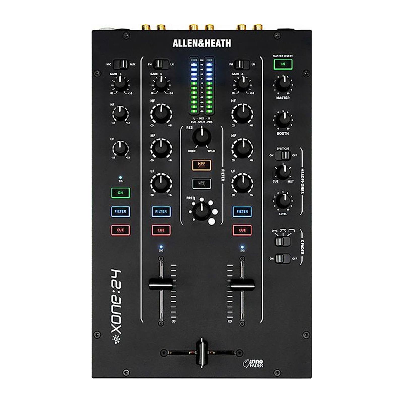 Allen & Heath Xone:24 — Mezcladora DJ analógica 2+1 canales