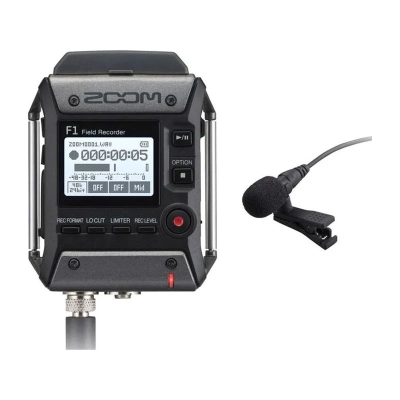 ZOOM ZF1LP Grabadora portatil con microfono de solapa