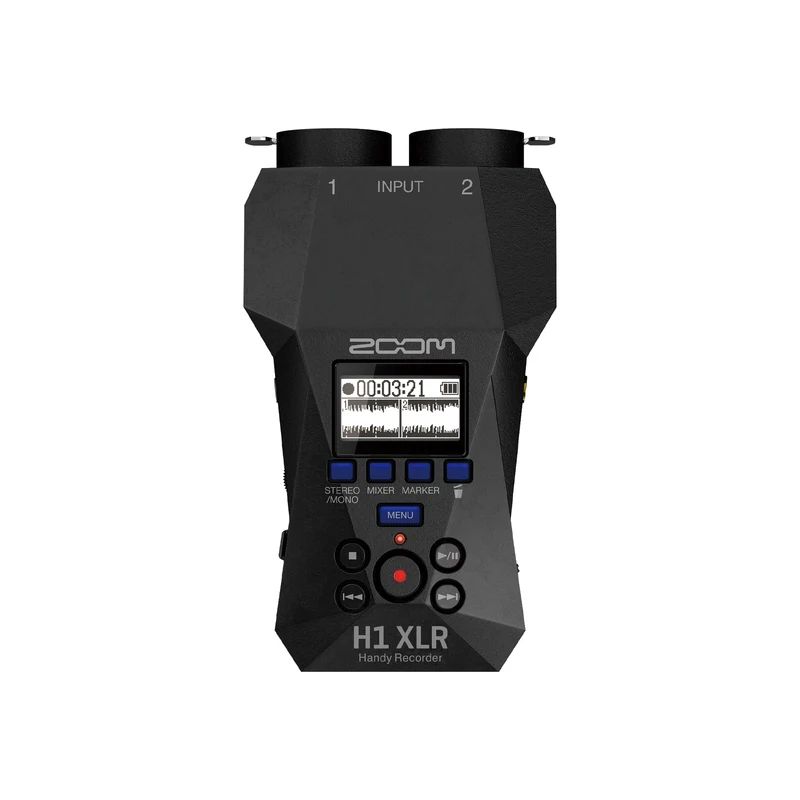 ZOOM H1 XLR — Grabadora de mano de 2 pistas con entrada XLR