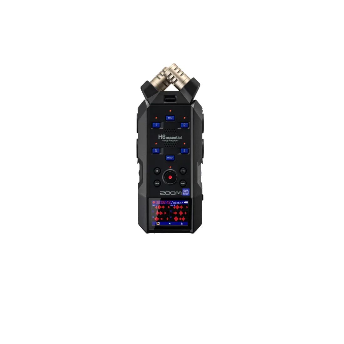ZOOM H6essential — Grabadora de mano de 6 pistas con cápsulas intercambiables