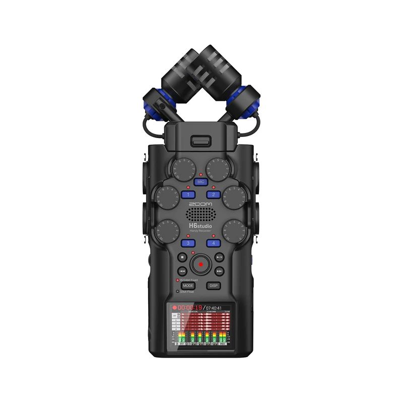 ZOOM H6studio — Grabadora de mano insignia de 8 pistas